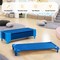 Stack-able Nap Cot for Kids with Steel Frame Oxford Fabric Raised Design and Easy Cleaning